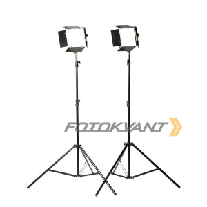 Fotokvant LED-660BD PRO KIT комплект аккумуляторного светодиодного света