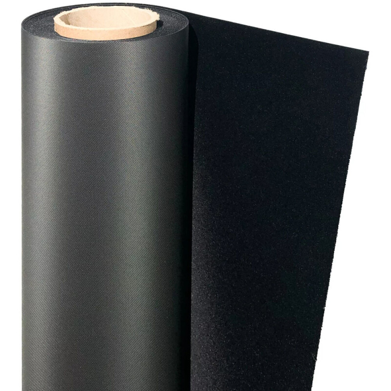 Savage 522020 Velveteen Midnight black бархатный фон черного цвета 1,32x6 м