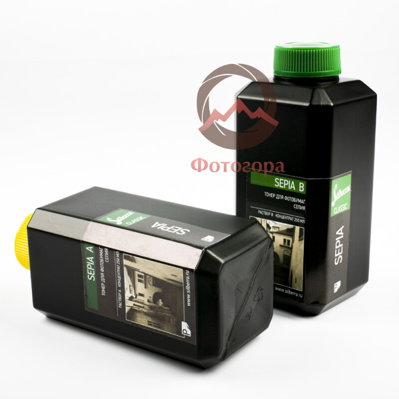 Silberra Sepia R408 A+B тонер для фотобумаг концентрат 250 мл