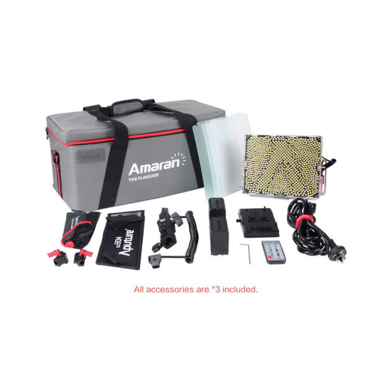 Aputure Tri-8 kit-SSC V-mount комплект осветителей 5500K 3 шт