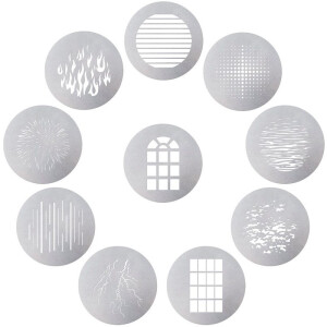 Aputure 10 GOBO Kit набор насадок