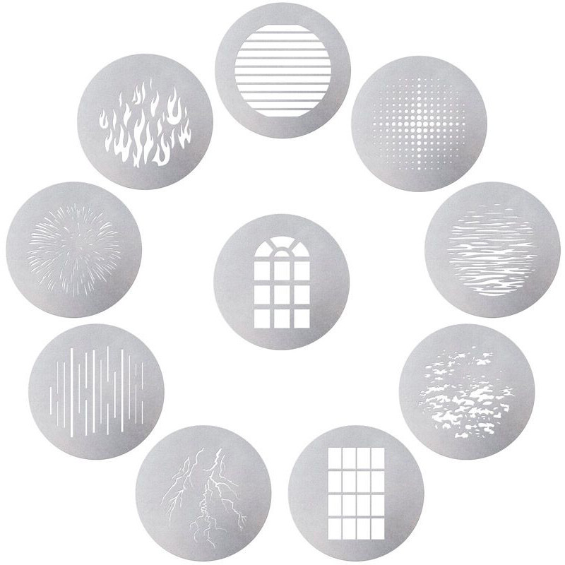 Aputure 10 GOBO Kit набор насадок