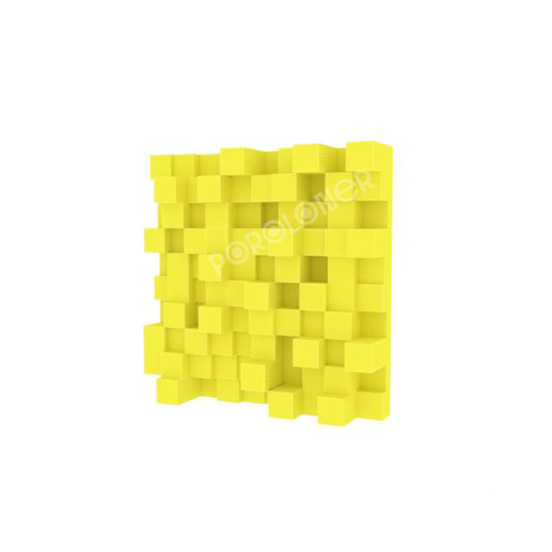 Poroloner Pixel Yellow поролоновая акустическая панель 50х50 см желтого цвета