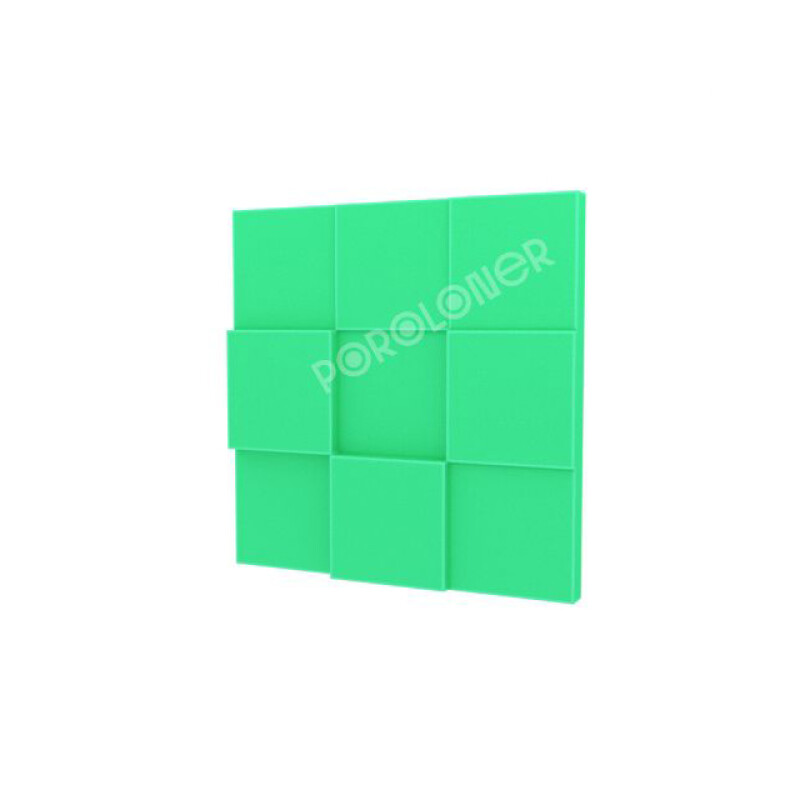 Poroloner Puzzle Green поролоновая акустическая панель 50х50 см зеленого цвета