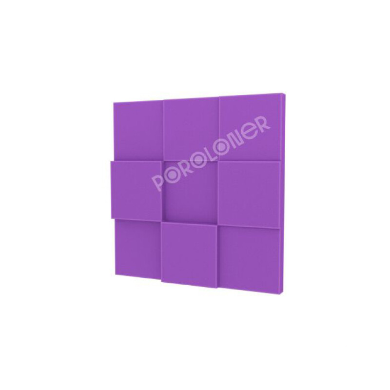 Poroloner Puzzle Purple поролоновая акустическая панель 50х50 см фиолетового цвета