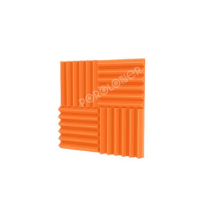 Poroloner Wedge Orange поролоновая акустическая панель 50х50 см оранжевого цвета