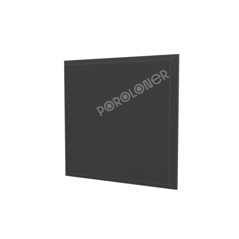 Poroloner Tile Black поролоновая акустическая панель 50х50 см черного цвета