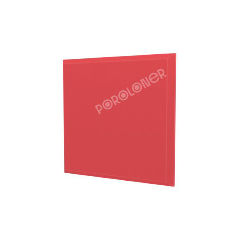 Poroloner Tile Red поролоновая акустическая панель 50х50 см красного цвета
