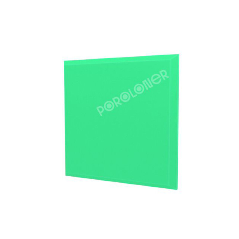 Poroloner Tile Green поролоновая акустическая панель 50х50 см зеленого цвета