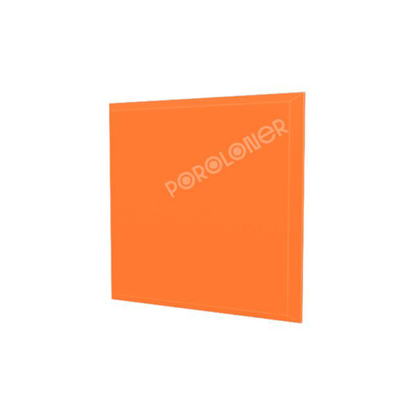 Poroloner Tile Orange поролоновая акустическая панель 50х50 см оранжевого цвета
