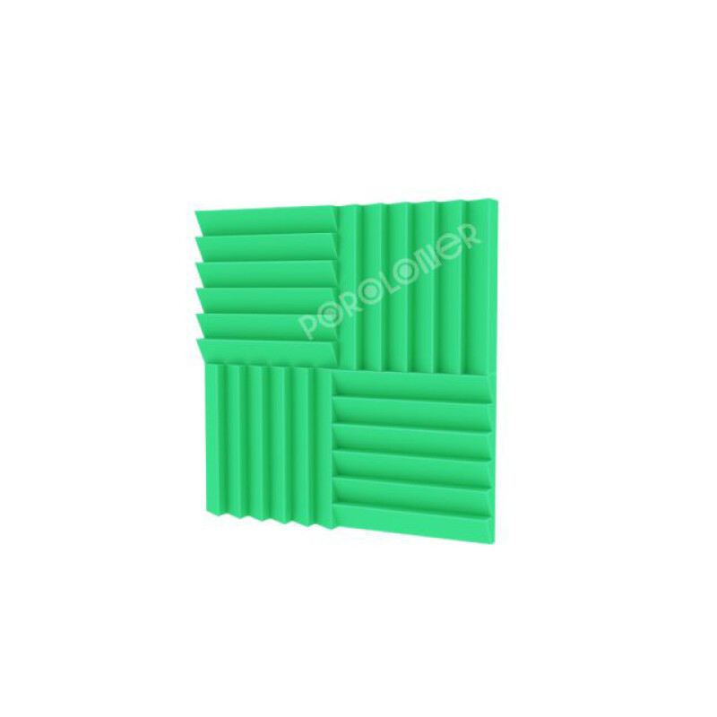 Poroloner Blade Green поролоновая акустическая панель 50х50 см зеленого цвета