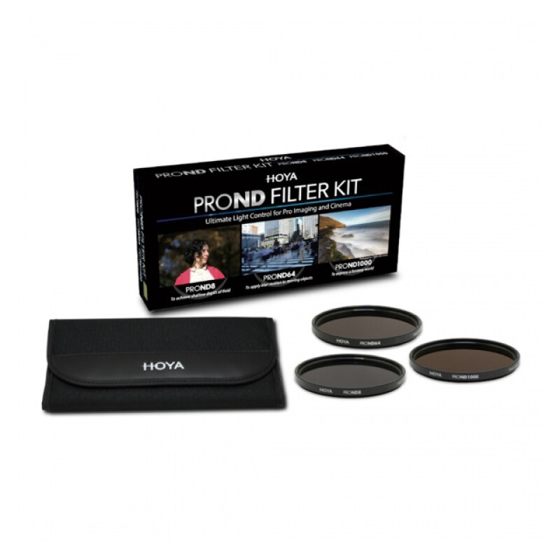 HOYA 49 mm PRO ND Filter Kit 8/64/1000 комплект из 3х фильтров