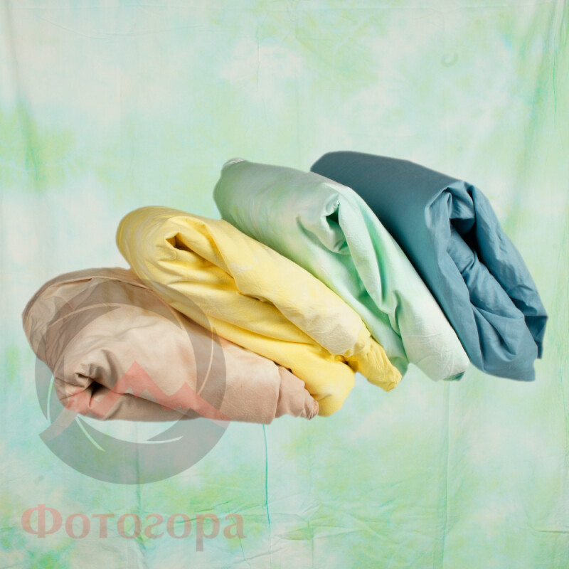 Superior 529 Spotty White-Green фон тканевый 3x6 м пятнистый бело-зеленый