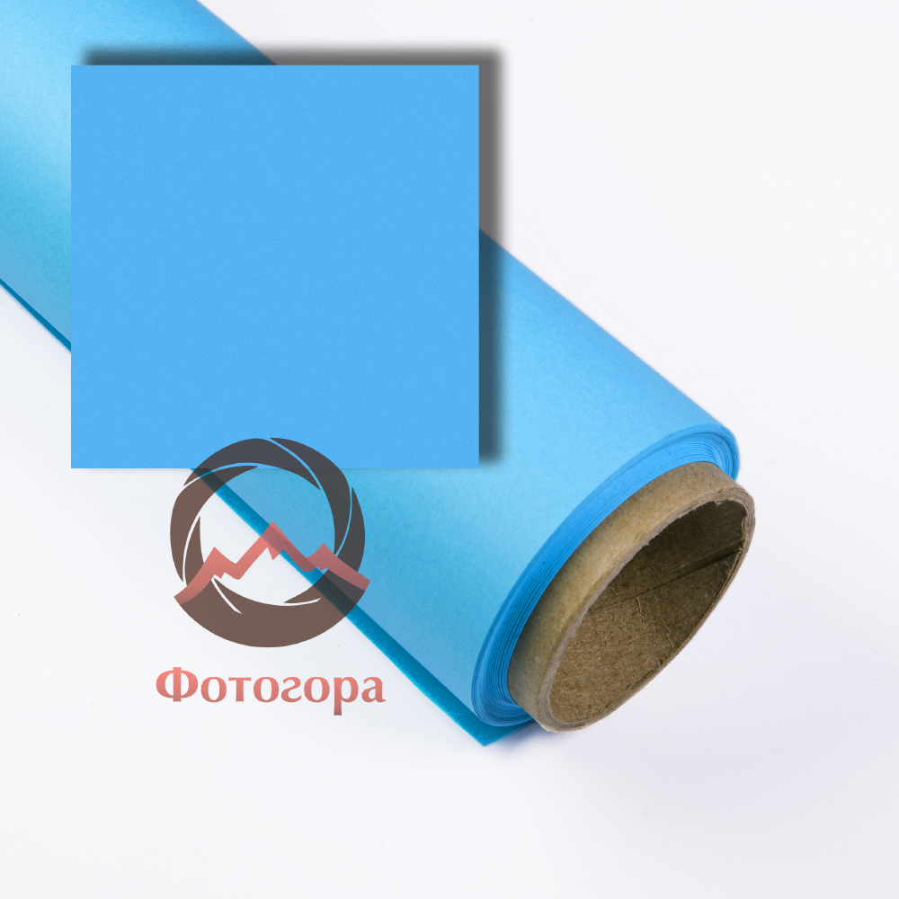 Vibrantone VBRT1127 Ocean Blue 27 фон бумажный 1,35x6м цвет океанический голубой Vibrantone VBRT1127 Ocean Blue 27 фон бумажный 1,35x6м цвет океанический голубой