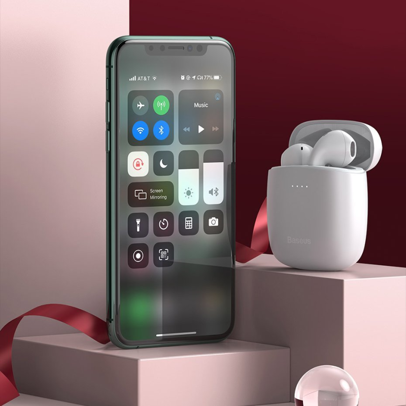 Baseus Encok True Wireless Earphones W04 White NGW04-02 беспроводные наушники