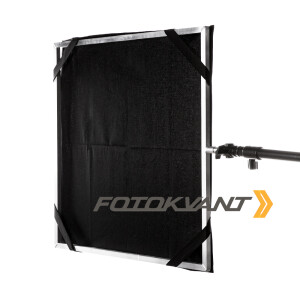 Fotokvant FRR-122 Black KIT черный флаг на разборной фростраме 122х122 см