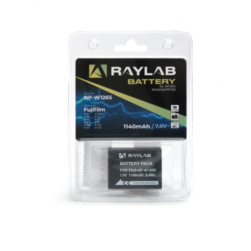 Raylab RL-W126S аккумулятор 1140 мАч