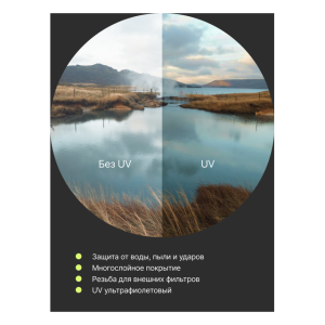 RayLab UV MC Slim Pro фильтр защитный ультрафиолетовый 67 мм