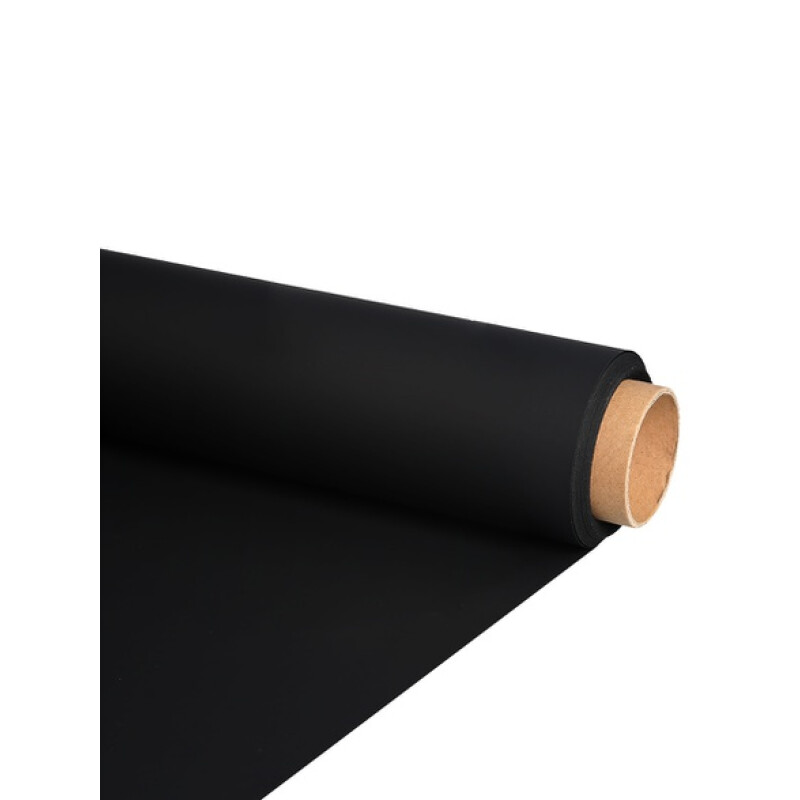 Raylab Jet Black фон бумажный 1,35x6м черный