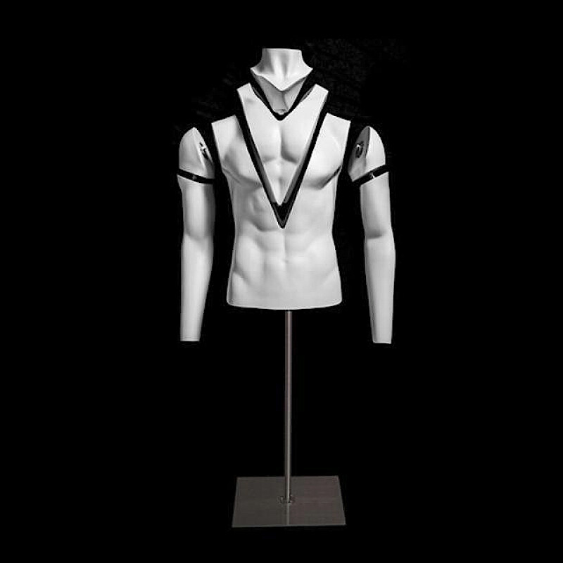 Wansen Foto-F17 мужской манекен-торс невидимка для фотосъемки