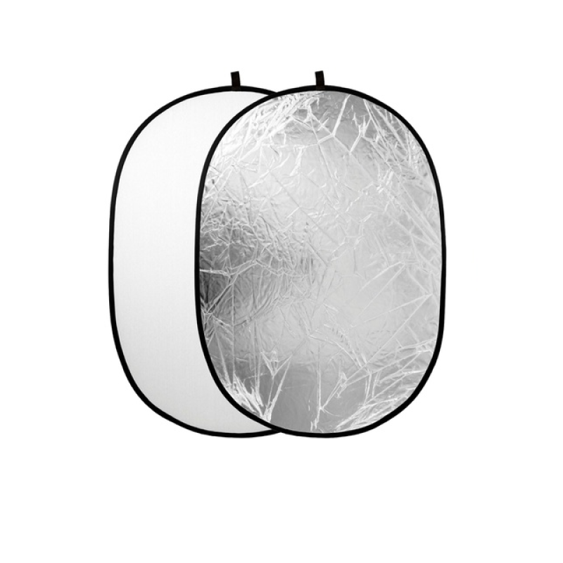 Raylab RF-09 отражатель 2в1 белый/серебристый 120×180 см