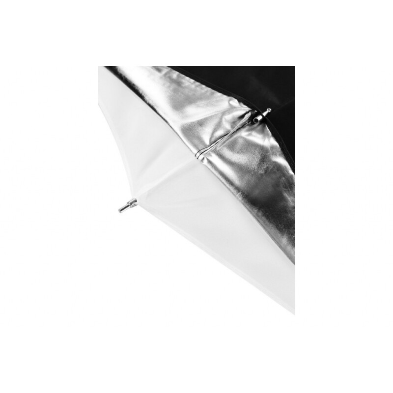 Raylab SU-04 зонт комбинированный черный/серебристый 100 см