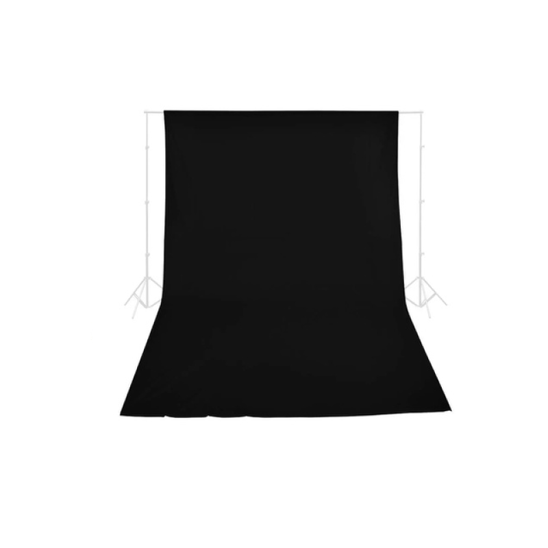 Raylab RL-BC01 Black-33 фон муслиновый 3x3 м черный