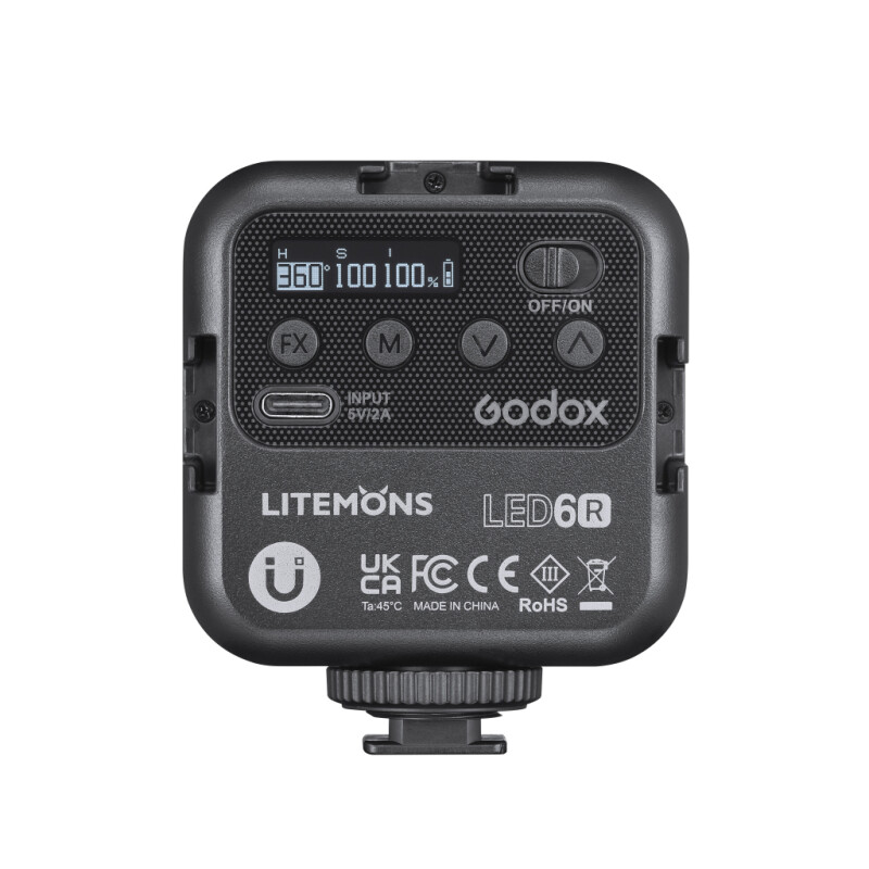 Godox LITEMONS LED6R RGB накамерный светодиодный осветитель
