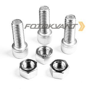 Fotokvant FLH-KIT-05 комплект винт 3/8 дюйма и гайка 3/8 дюйма 3 шт