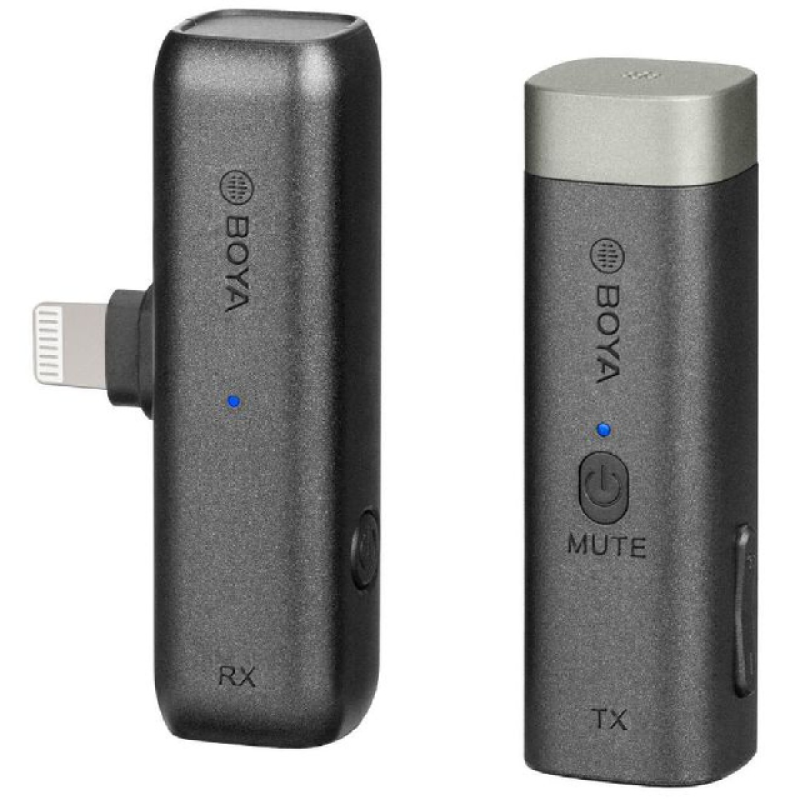 Boya BY-WM3D компактный беспроводной микрофон Apple Iphone