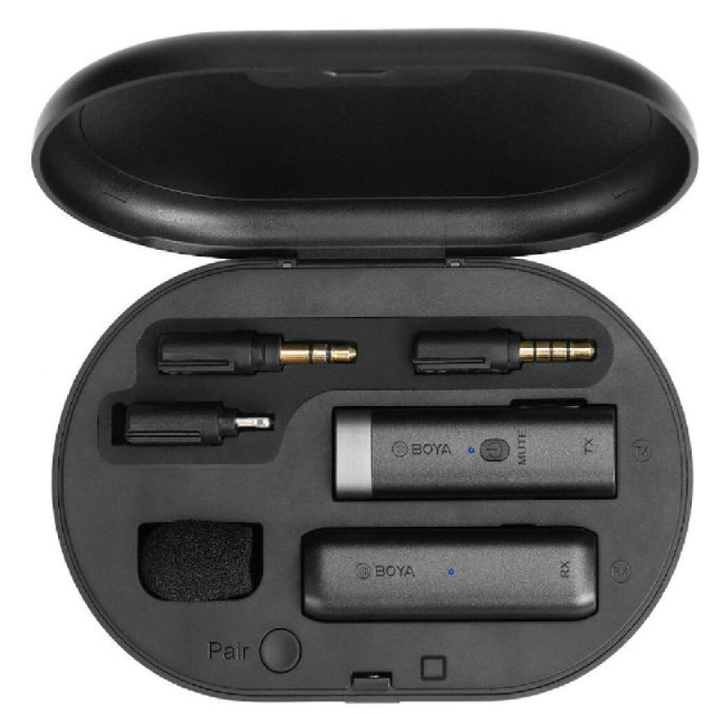 Boya BY-WM3D компактный беспроводной микрофон Apple Iphone