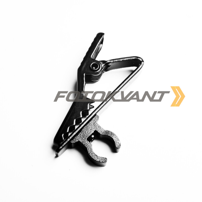 Fotokvant MAC-17 зажим-крокодильчик 5 мм для петличного микрофона