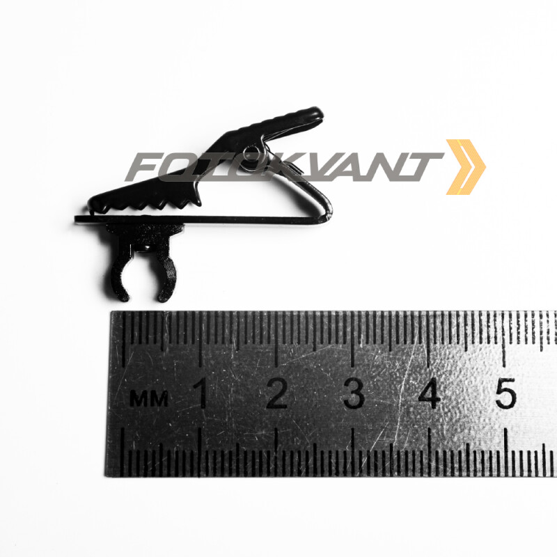 Fotokvant MAC-17 зажим-крокодильчик 5 мм для петличного микрофона