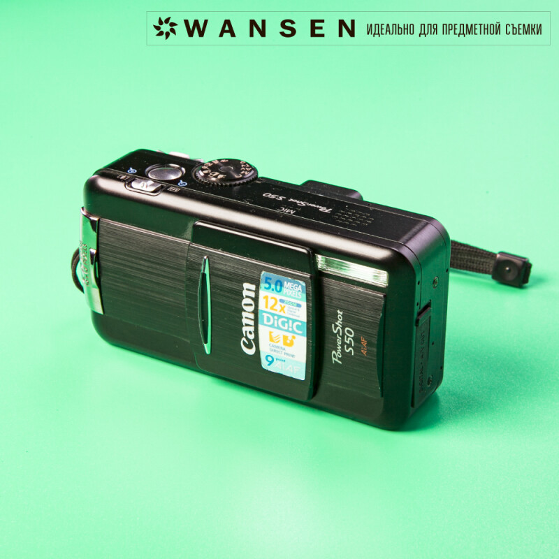 Wansen PB-1020 фон пластиковый зеленый 1х2 м