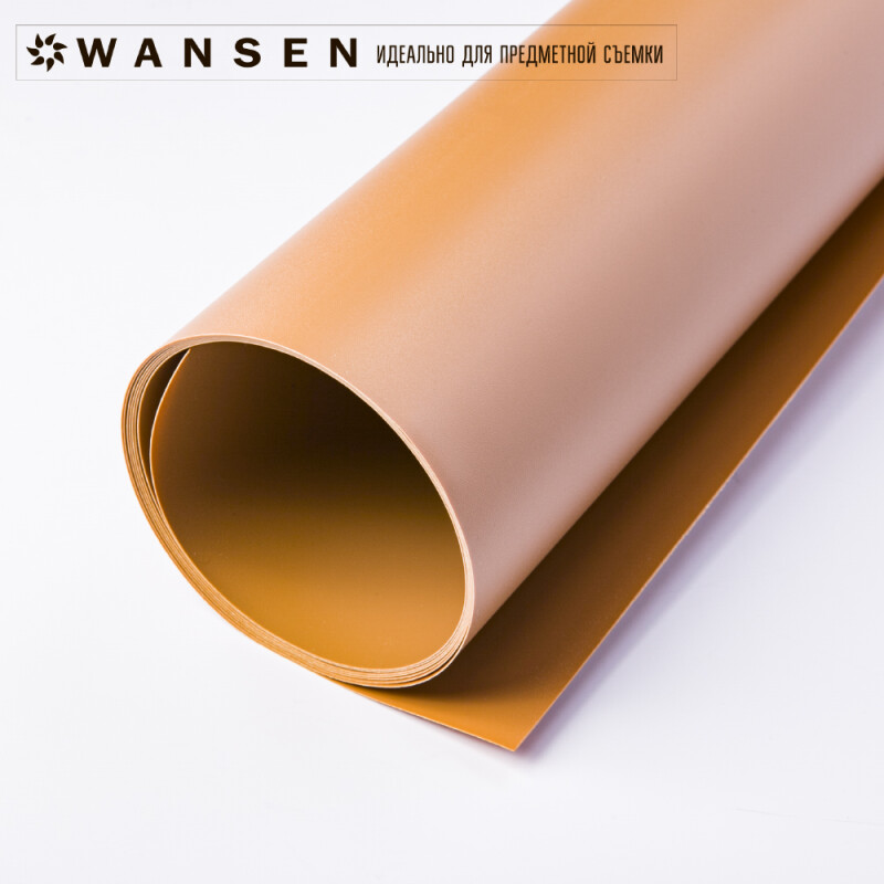 Wansen PB-1020 фон пластиковый кофейный 1х2 м