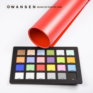 Wansen PB-1020 фон пластиковый красный 1х2 м