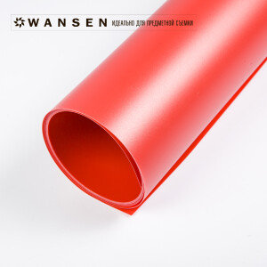 Wansen PB-1020 фон пластиковый красный 1х2 м