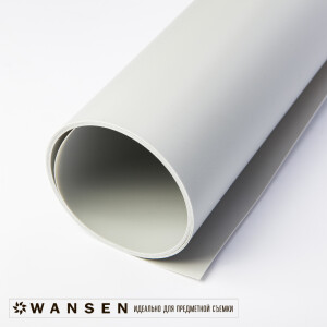 Wansen PB-1020 фон пластиковый светло-серый 1х2 м