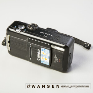 Wansen PB-1020 фон пластиковый светло-серый 1х2 м