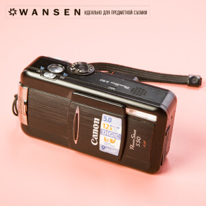 Wansen PB-1220 фон пластиковый светло-коралловый 1,2х2 м