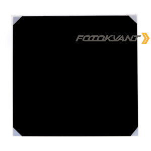 Fotokvant (840344) GLB-6060-B with bag фон стеклянный зеркальный черный 60х60 см с сумкой