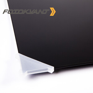 Fotokvant (840406) GLB-6060-B фон стеклянный зеркальный черный 60х60 см