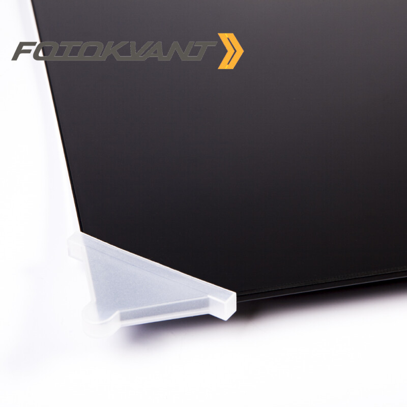 Fotokvant (840406) GLB-6060-B фон стеклянный зеркальный черный 60х60 см