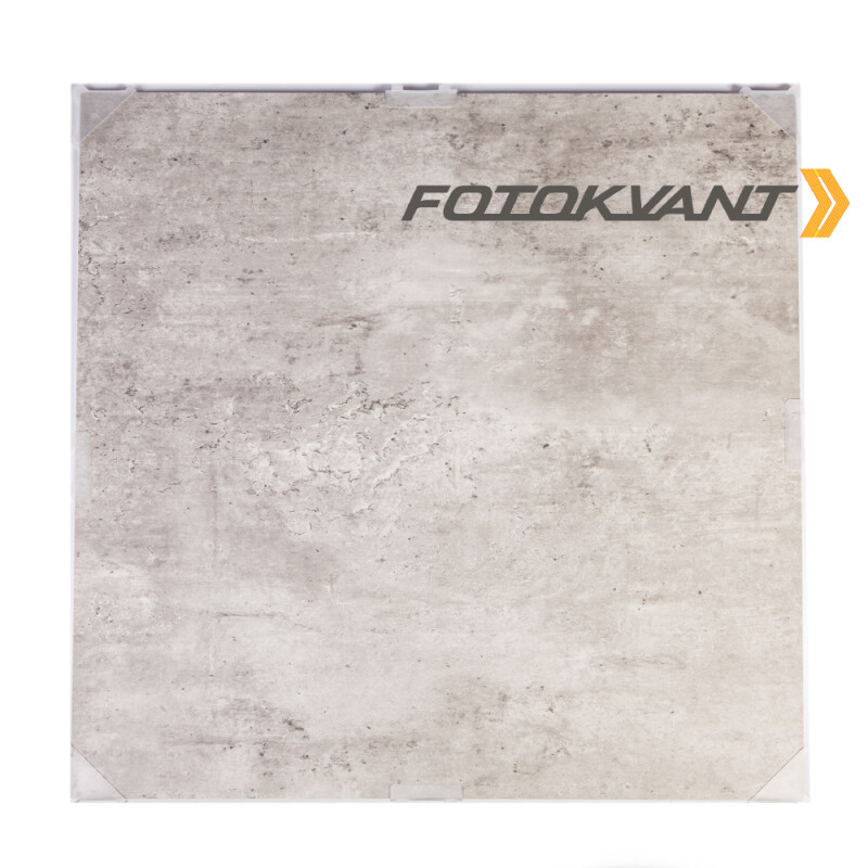 Fotokvant (840181) PBT-6060-S пластиковый фон 60х60 см с текстурой камня серый