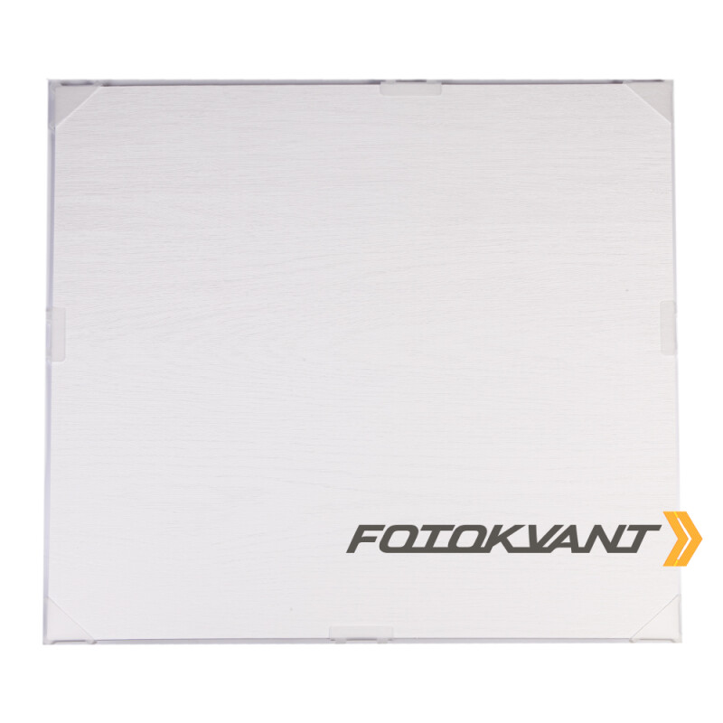 Fotokvant (840184) PBT-6060-W пластиковый фон 60х60 см с текстурой дерева белый