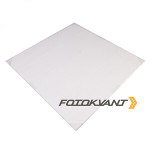 Fotokvant (840184) PBT-6060-W пластиковый фон 60х60 см с текстурой дерева белый