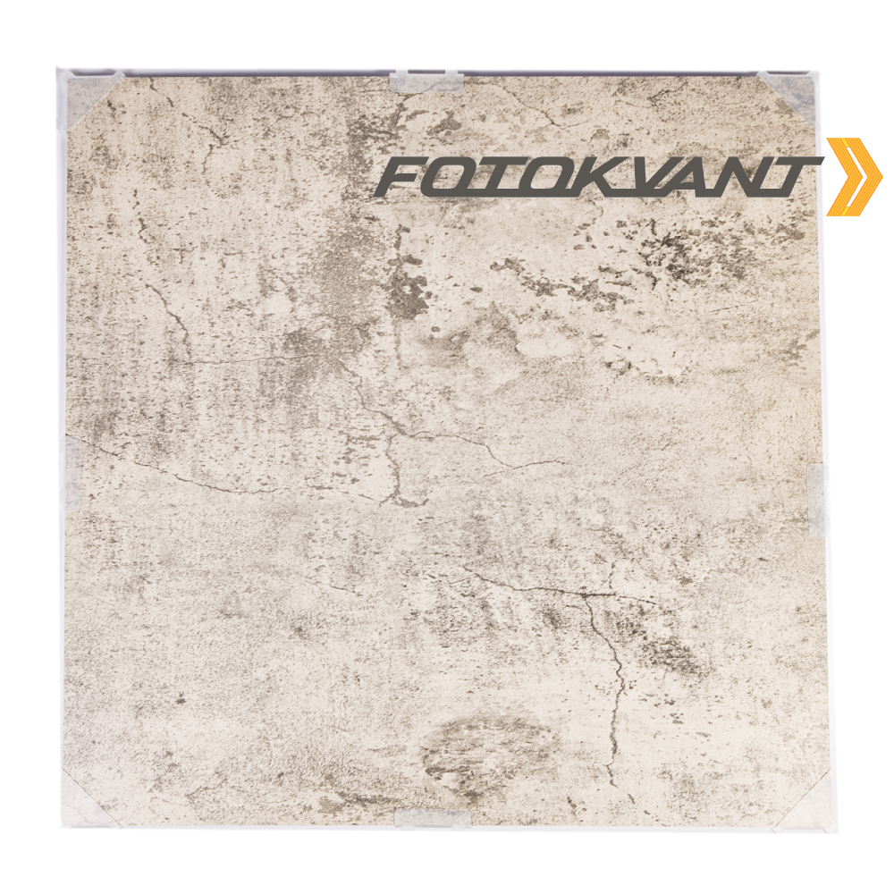 Fotokvant (840182) PBT-6060-С пластиковый фон 60х60 см с текстурой бетона