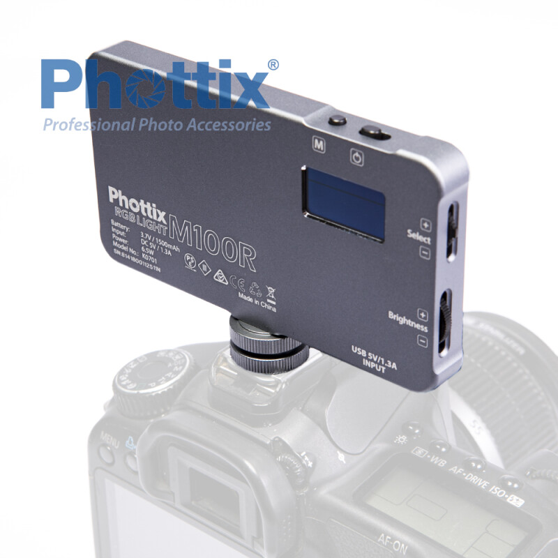 Phottix 81418 M100R RGB LED Light светодиодная панель