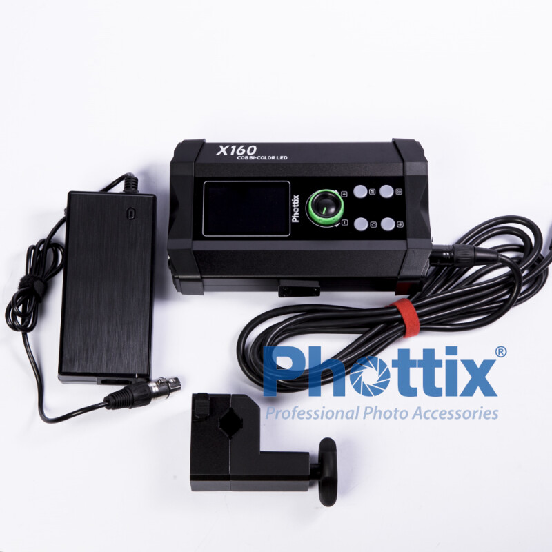 Phottix 81451 X160 COB Bi-color LED Light светодиодный осветитель с DMX