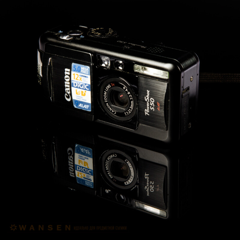 Wansen AB-0606-30 Black фон акриловый черный 60х60 см толщиной 3 мм глянцевый